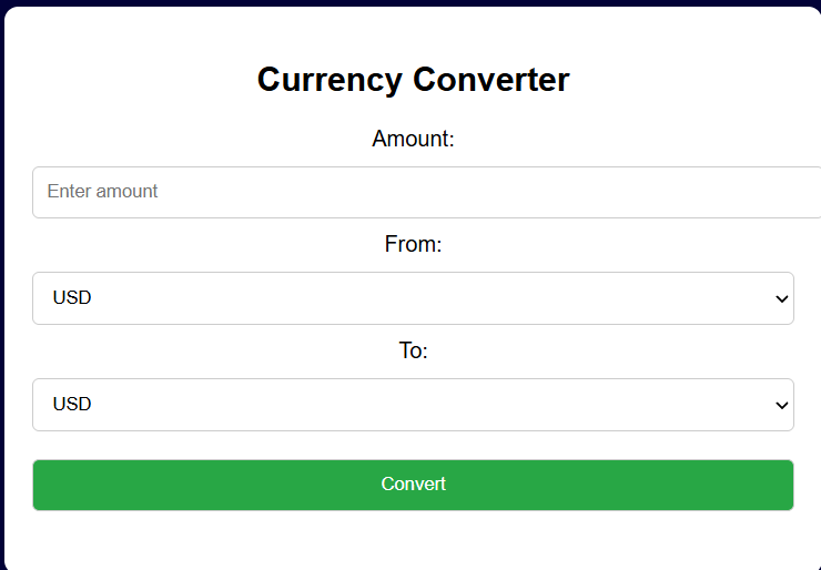 Currency Converter
